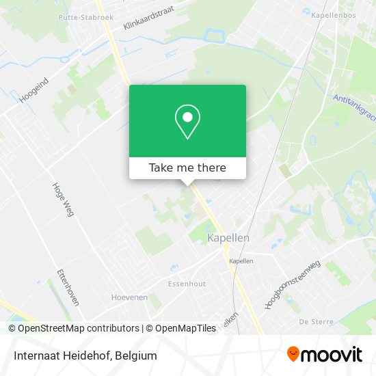 Internaat Heidehof plan