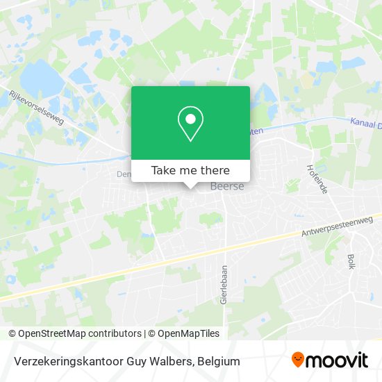 Verzekeringskantoor Guy Walbers map