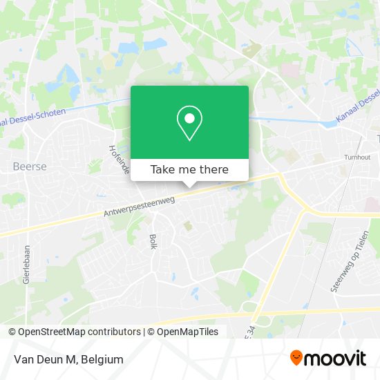 Van Deun M map