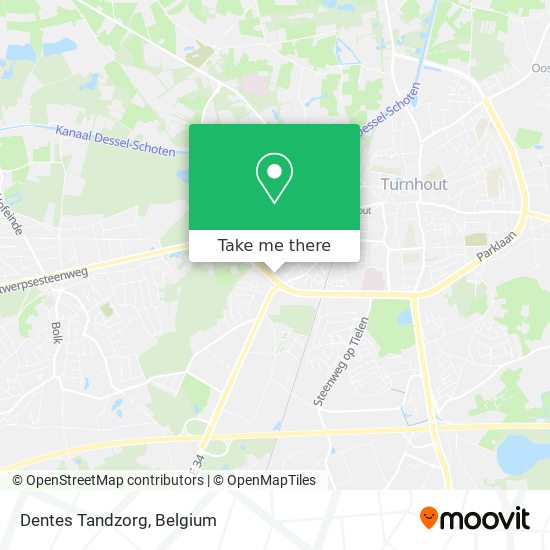 Dentes Tandzorg map