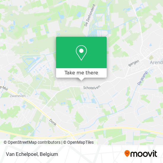 Van Echelpoel map