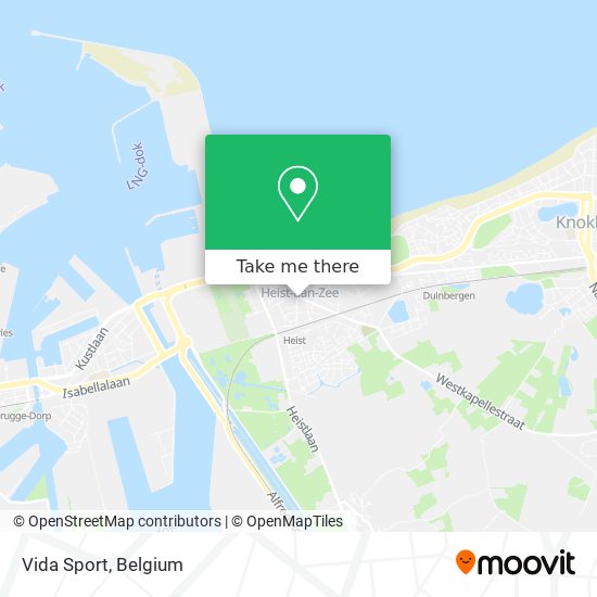 Vida Sport map