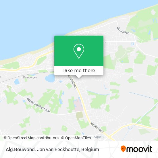 Alg.Bouwond. Jan van Eeckhoutte plan