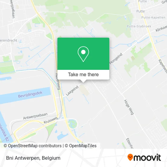 Bni Antwerpen map