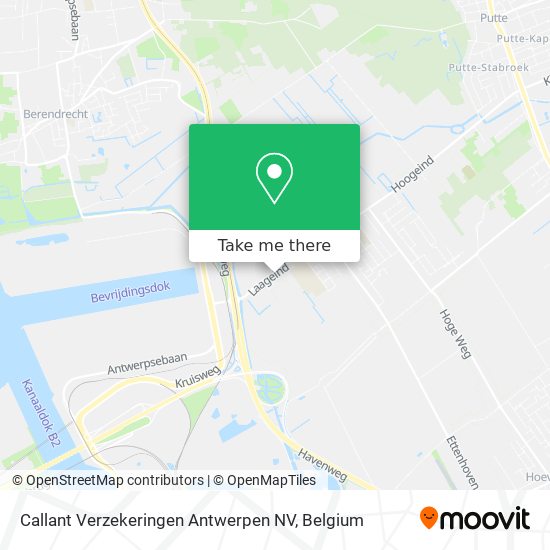 Callant Verzekeringen Antwerpen NV map