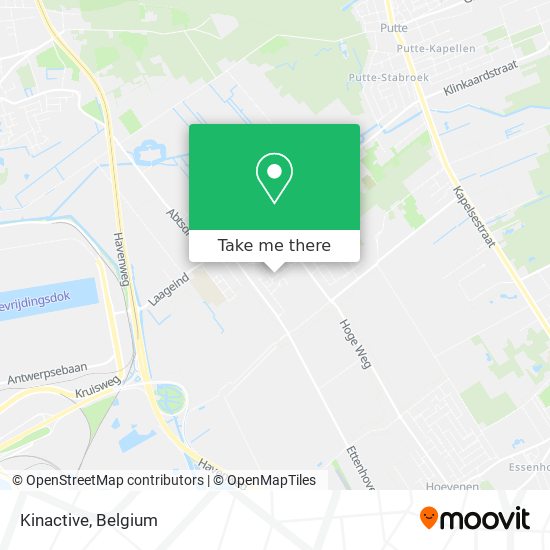 Kinactive map