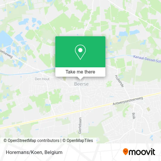 Horemans/Koen map