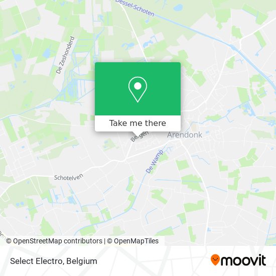 Select Electro map