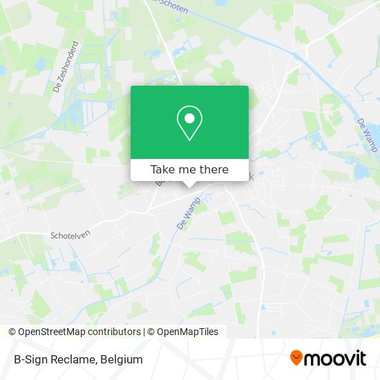 B-Sign Reclame map