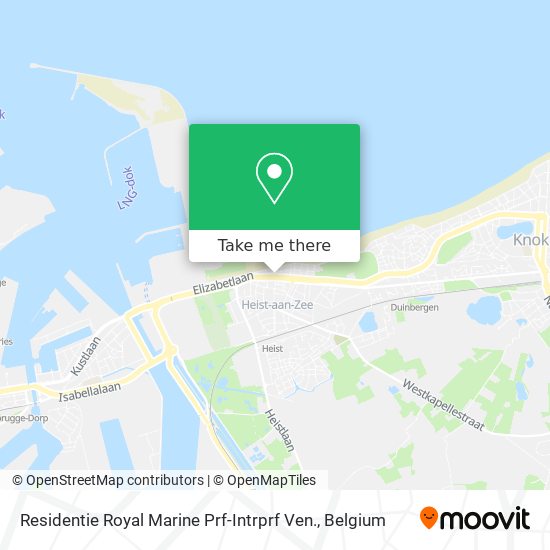 Residentie Royal Marine Prf-Intrprf Ven. plan