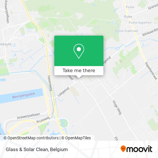 Glass & Solar Clean map