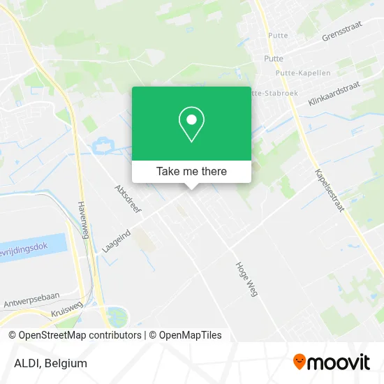 ALDI map
