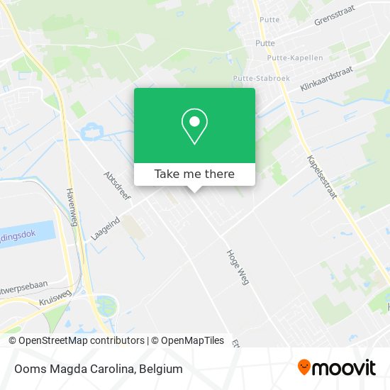 Ooms Magda Carolina map