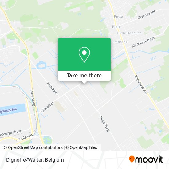 Digneffe/Walter map