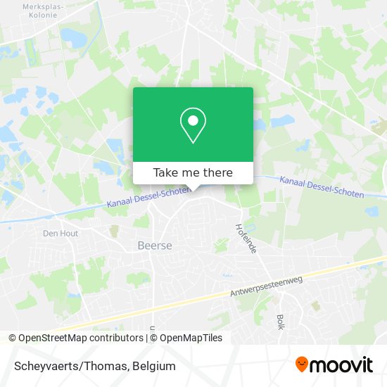Scheyvaerts/Thomas map