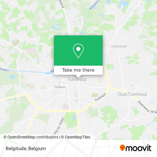 Belgitude map