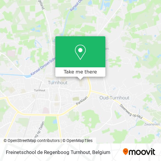 Freinetschool de Regenboog Turnhout map