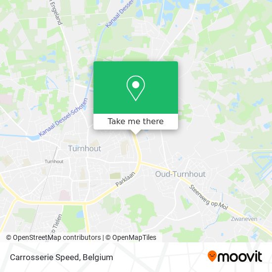 Carrosserie Speed map