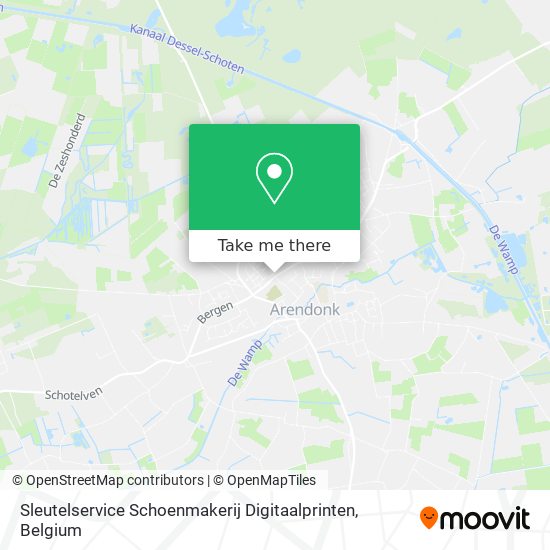 Sleutelservice Schoenmakerij Digitaalprinten map