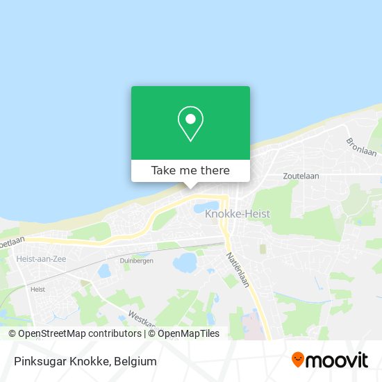 Pinksugar Knokke plan