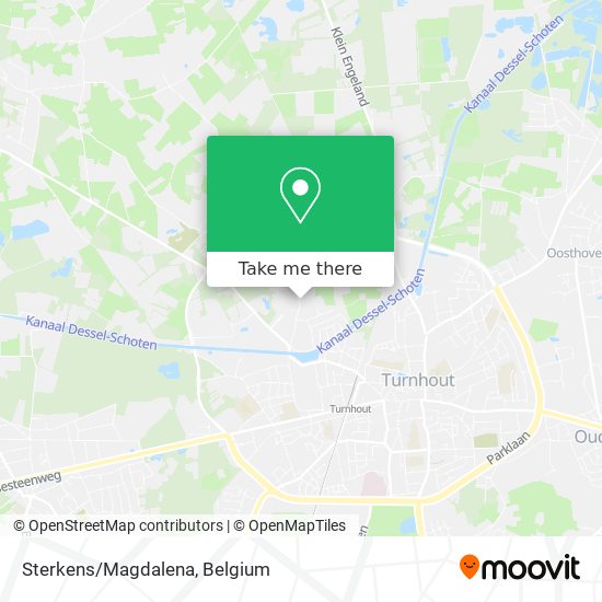 Sterkens/Magdalena map