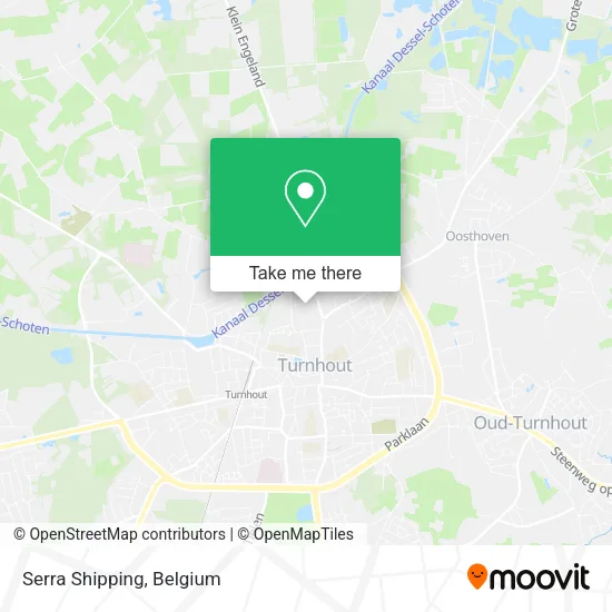 Serra Shipping map