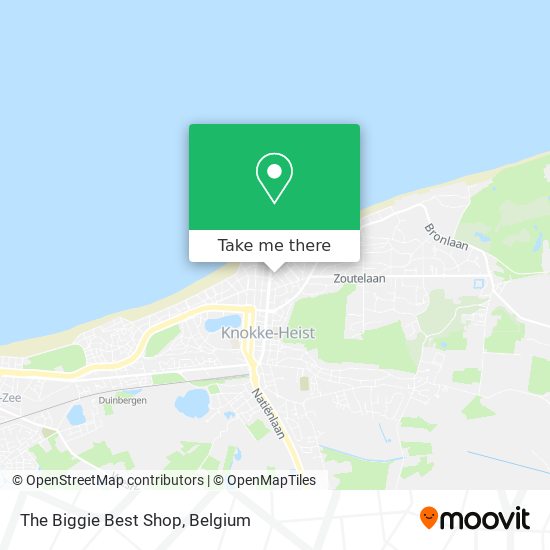 The Biggie Best Shop map