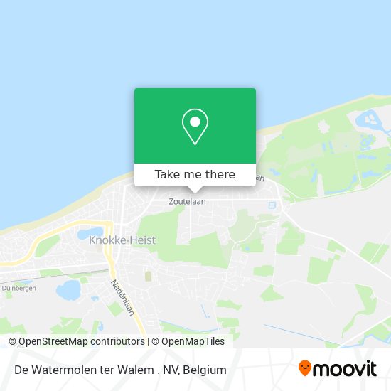 De Watermolen ter Walem . NV map
