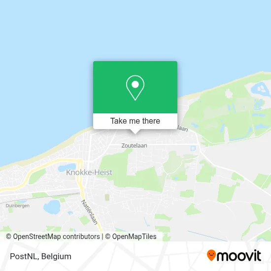 PostNL map