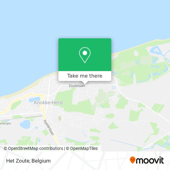 Het Zoute map