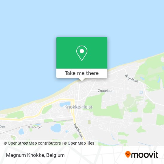 Magnum Knokke map