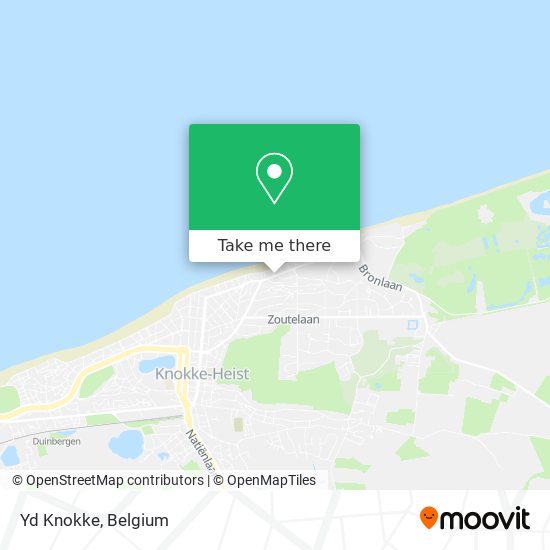 Yd Knokke map