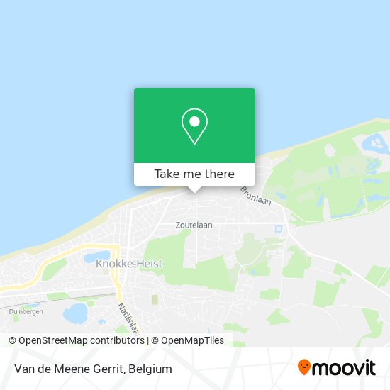 Van de Meene Gerrit map