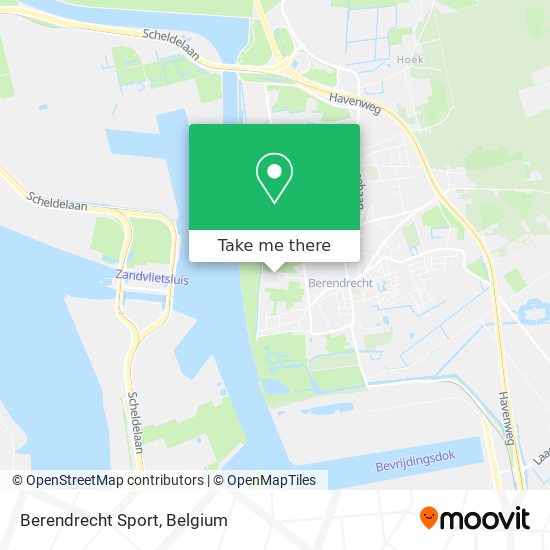 Berendrecht Sport map