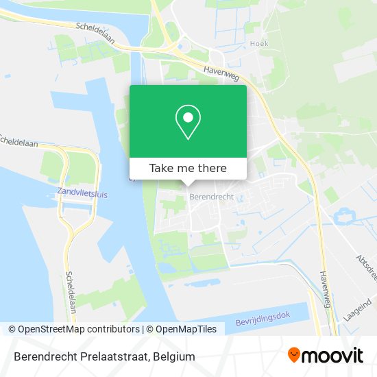 Berendrecht Prelaatstraat plan