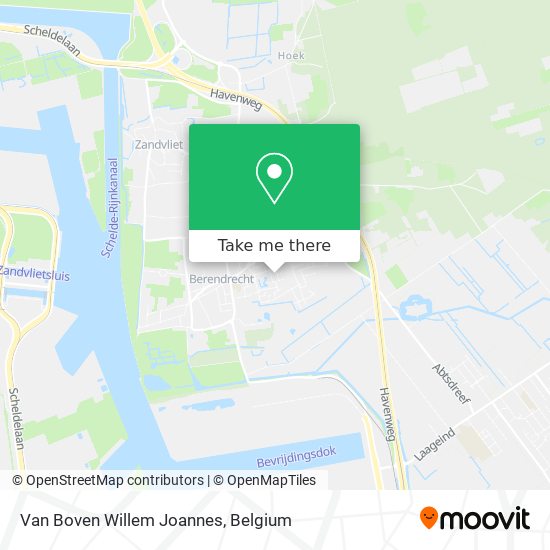 Van Boven Willem Joannes map