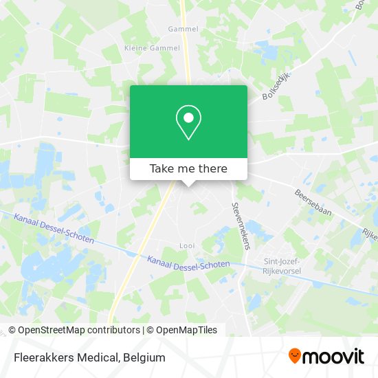 Fleerakkers Medical map