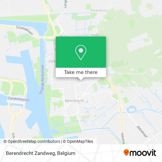 Berendrecht Zandweg plan