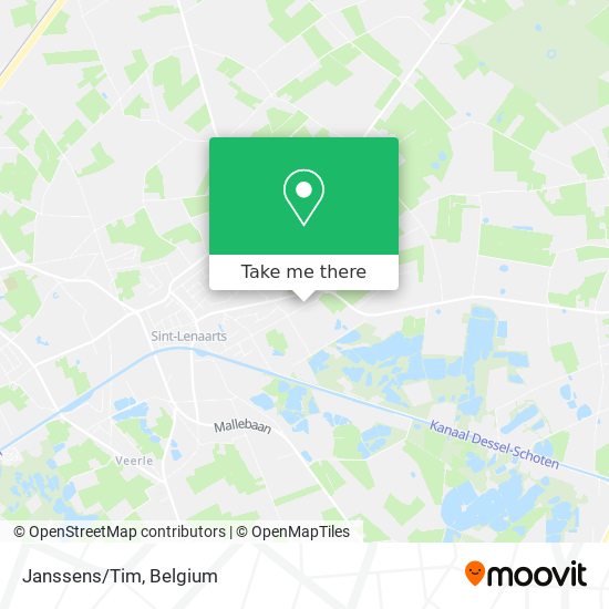 Janssens/Tim map