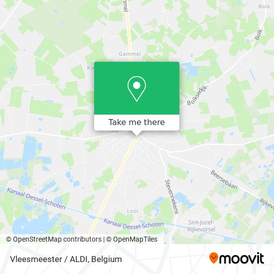 Vleesmeester / ALDI map