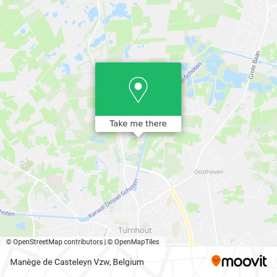 Manège de Casteleyn Vzw plan