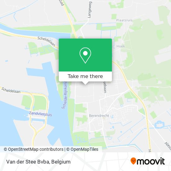 Van der Stee Bvba map