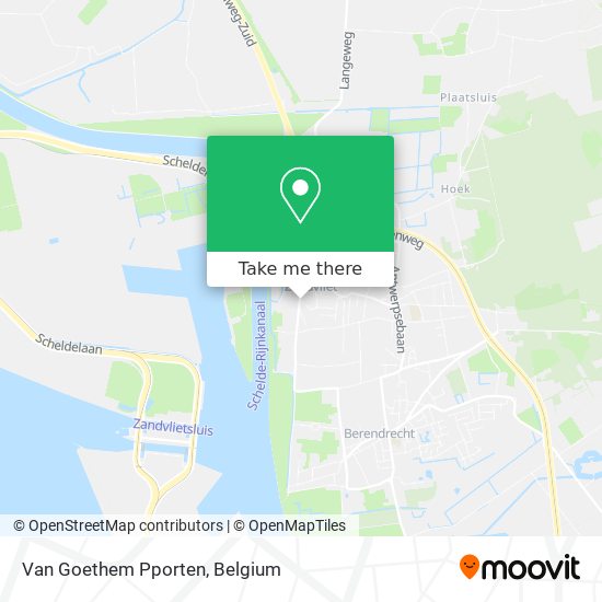 Van Goethem Pporten map