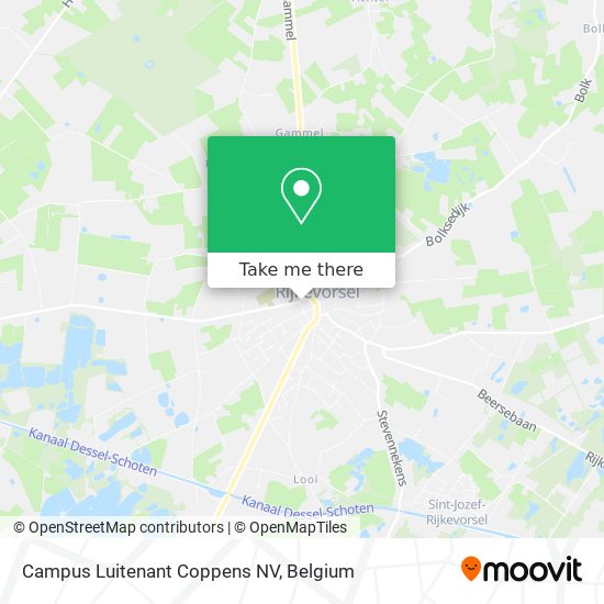 Campus Luitenant Coppens NV map