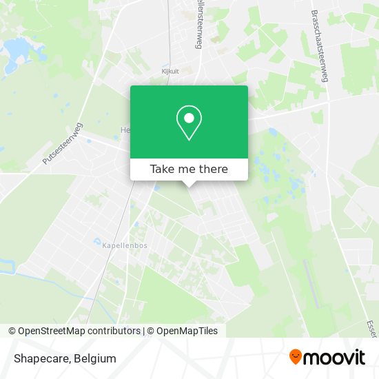 Shapecare map