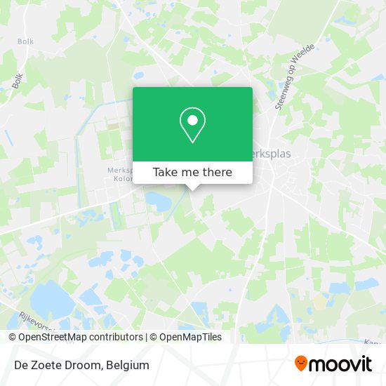 De Zoete Droom plan