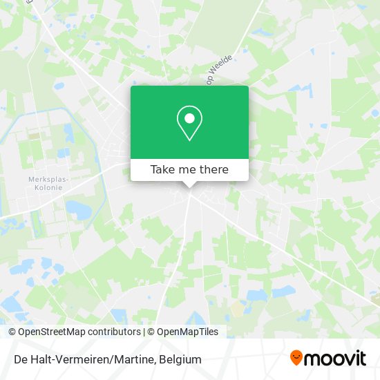 De Halt-Vermeiren/Martine map