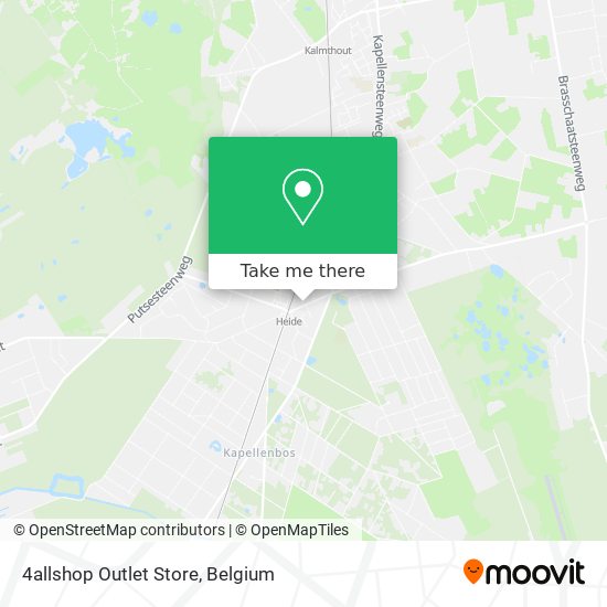 4allshop Outlet Store map