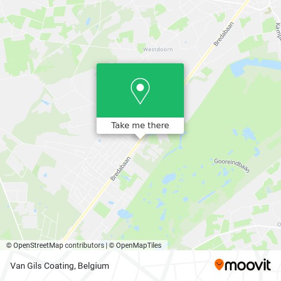 Van Gils Coating map