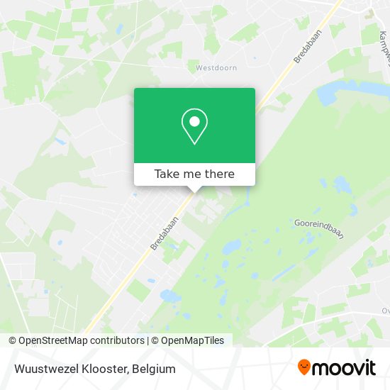 Wuustwezel Klooster plan